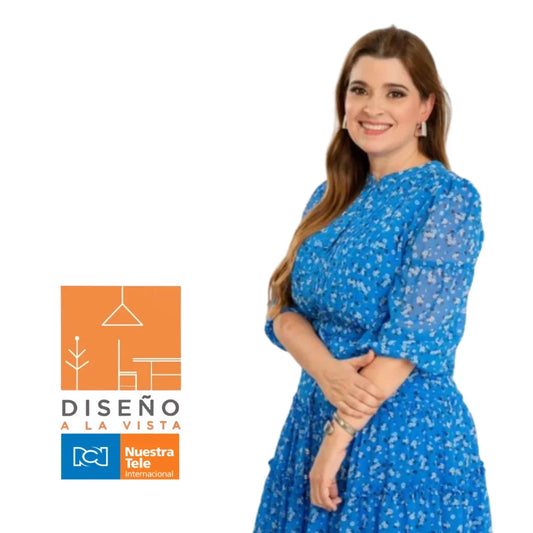 Monica Saravia estrena “Diseño a la Vista” en TV