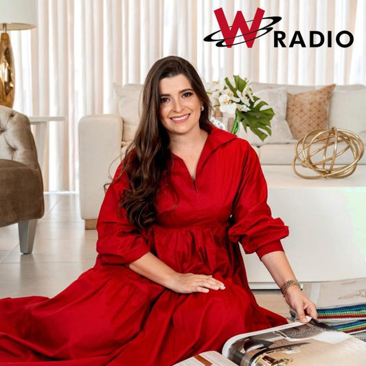 Monica Saravia en la W Radio