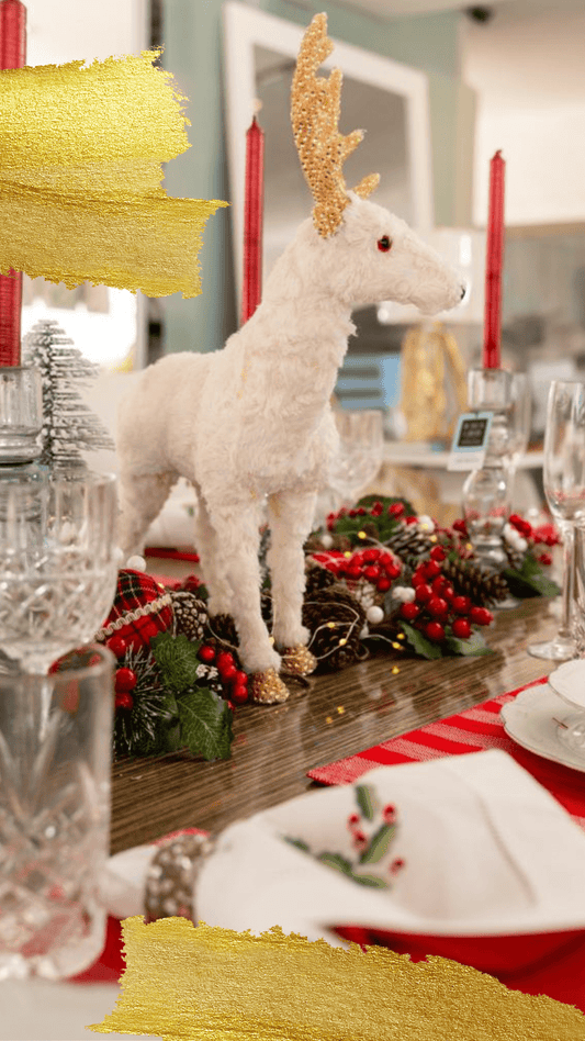 Una mesa para navidad