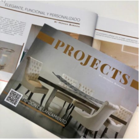 Monica Saravia lanza su revista Projects